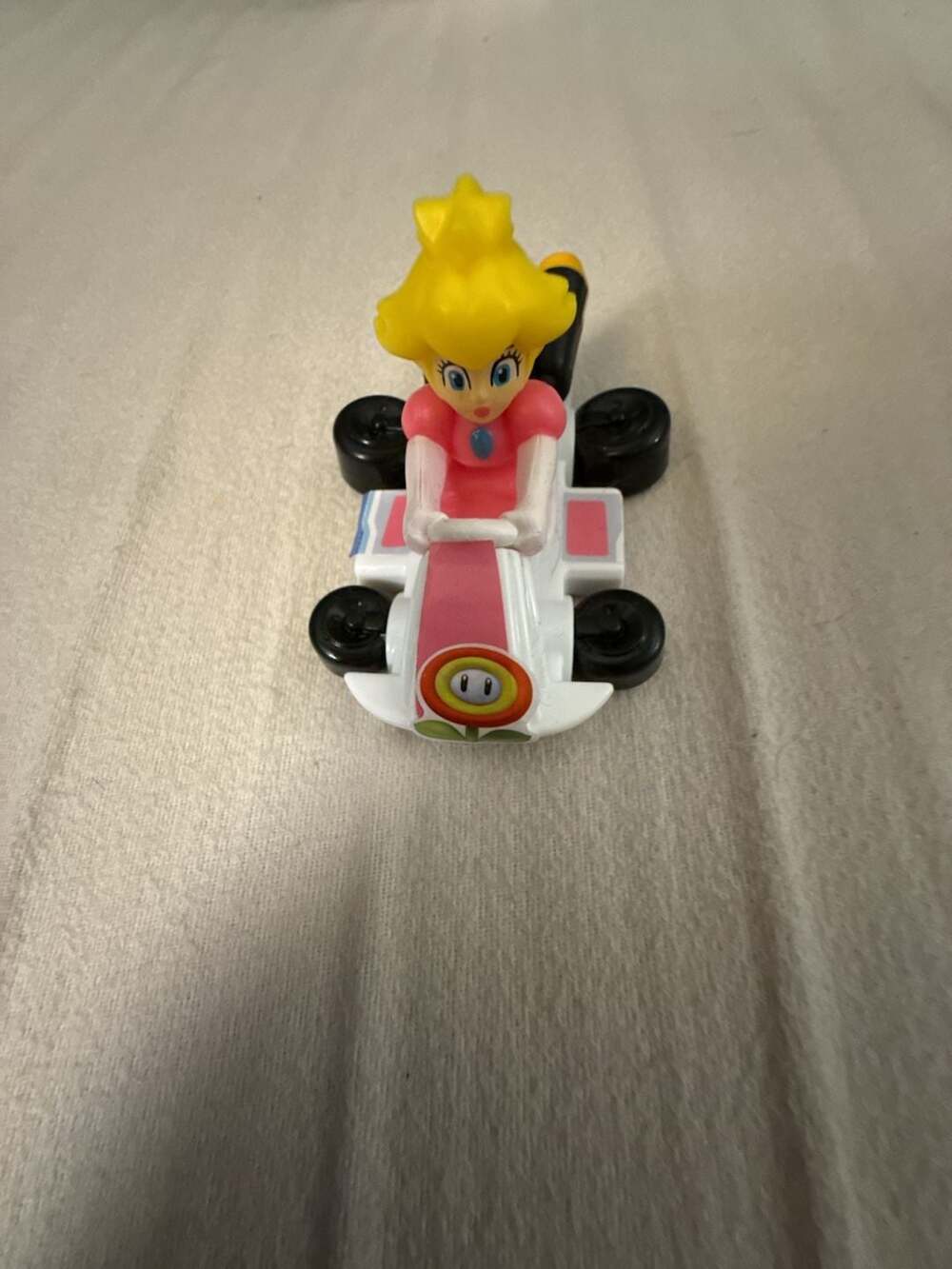 Nintendo 2022 McDonald's Happy Meal Toy Mario Kart Princess Peach Race Car